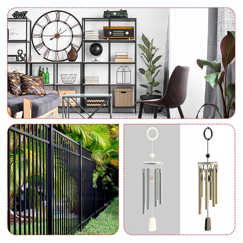 uxcell Rundrohr 6063 Aluminiumrohr 1,2 Zoll (30mm) Außendurchmesser 0,9