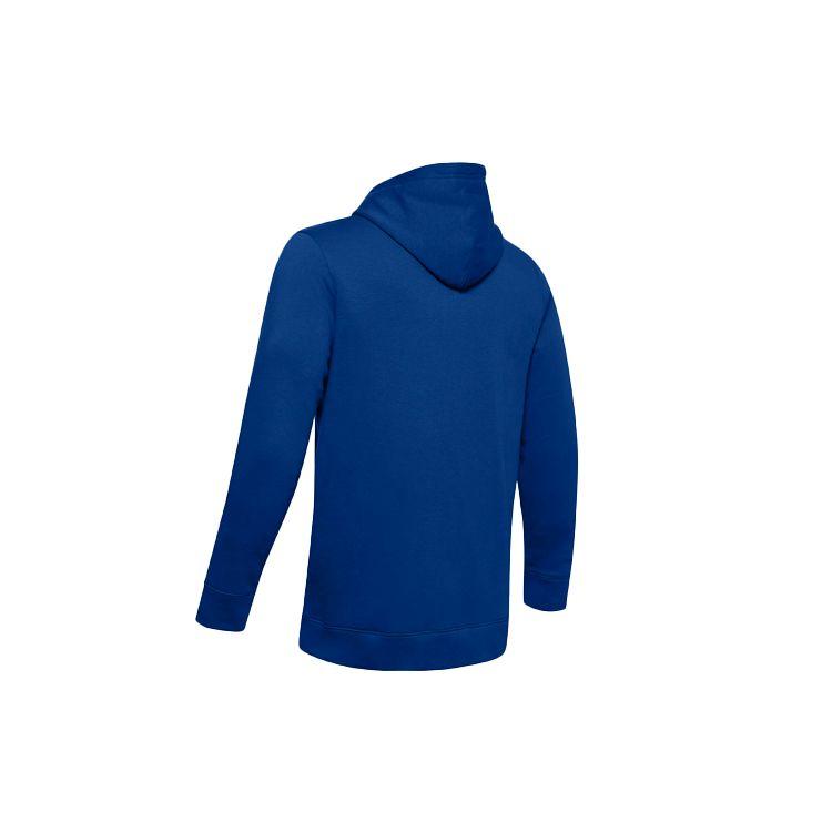 Under Armour Hustle Fleece Loose Fleece Sweatshirt Men Sweatshirts Blue 1300123-400