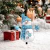 Festive Christmas Reindeer Garden Stakes 2D Flat Decorative Yard Signs Winter Holiday Outdoor Decorations for Home