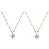 Women Necklace Luxurious High-end Shiny Rhinestone Geometric Neck Chain Female Jewelry