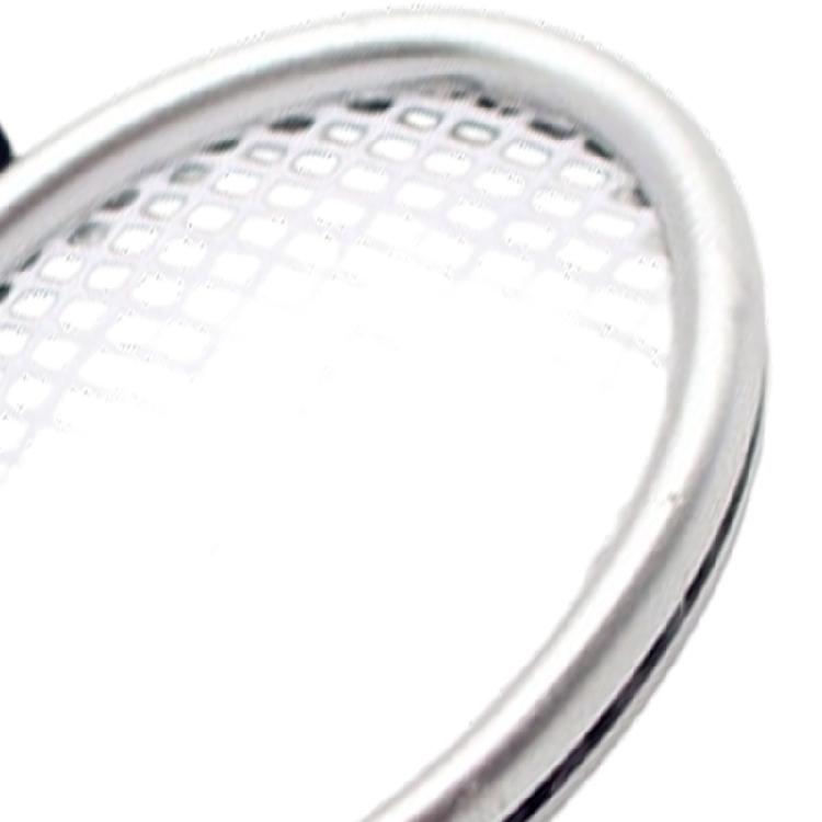 Miniature Tennis Rackets and Ball Sport Gear Furniture Set For Doll House Decoration Creative Craft Project Accessories