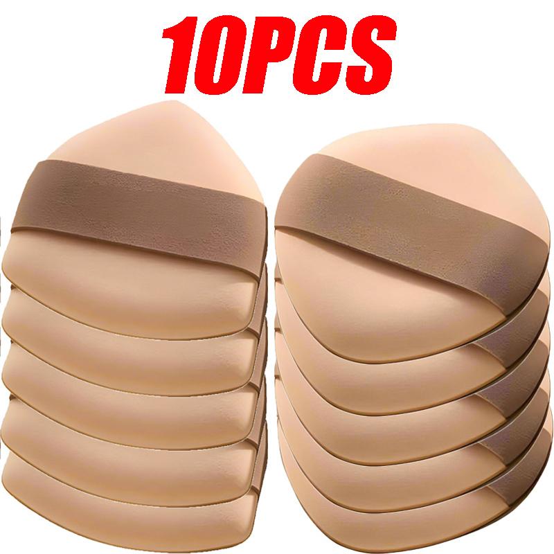 Dreieckiges Design Schwamm Puderquaste Doppelseitig Nass- und Trockenanwendung Kosmetikquaste Gleichmäßiges Auftragen von Foundation Leicht zu Reinigen Make-up Werkzeuge