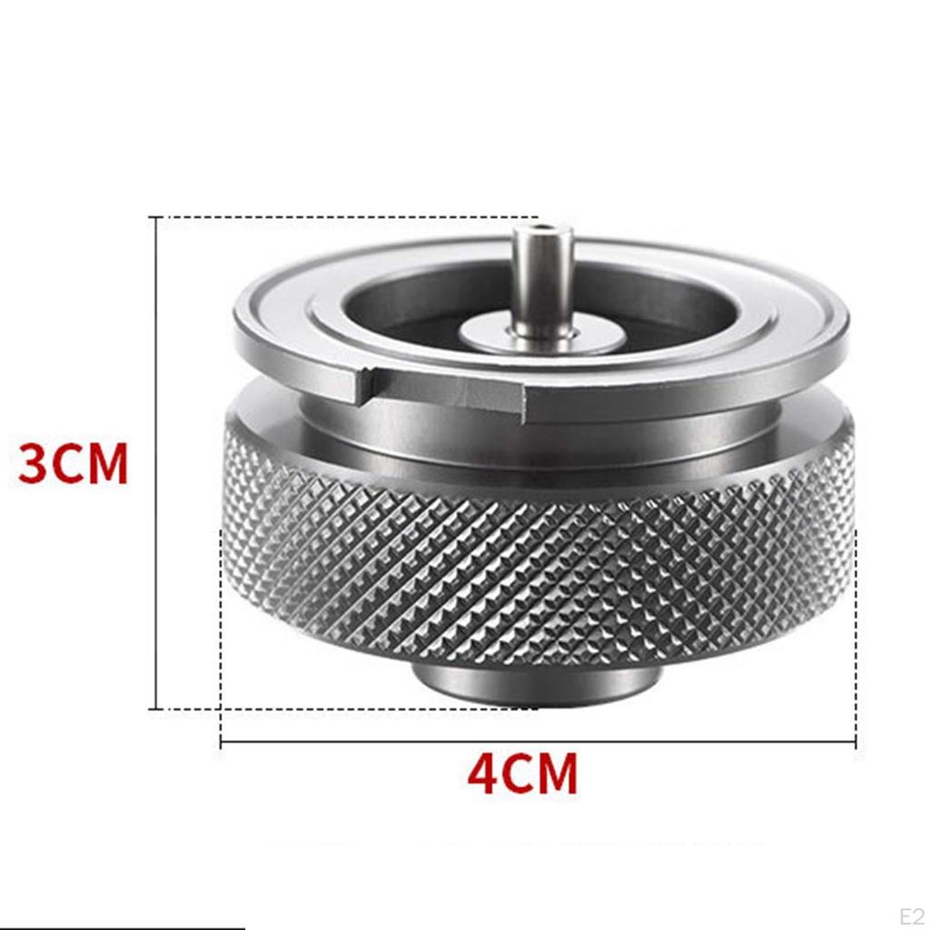 Camping Gas Stove Adaptor Tank Conversion Head for Cooking Picnic Backpacking Accessories