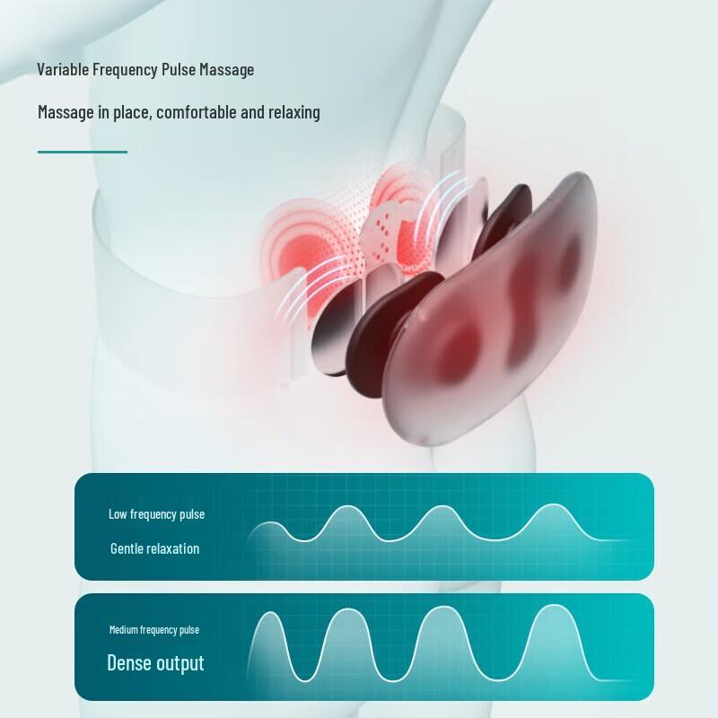 Philips EMS Low-Frequency Waist Massager with Heat