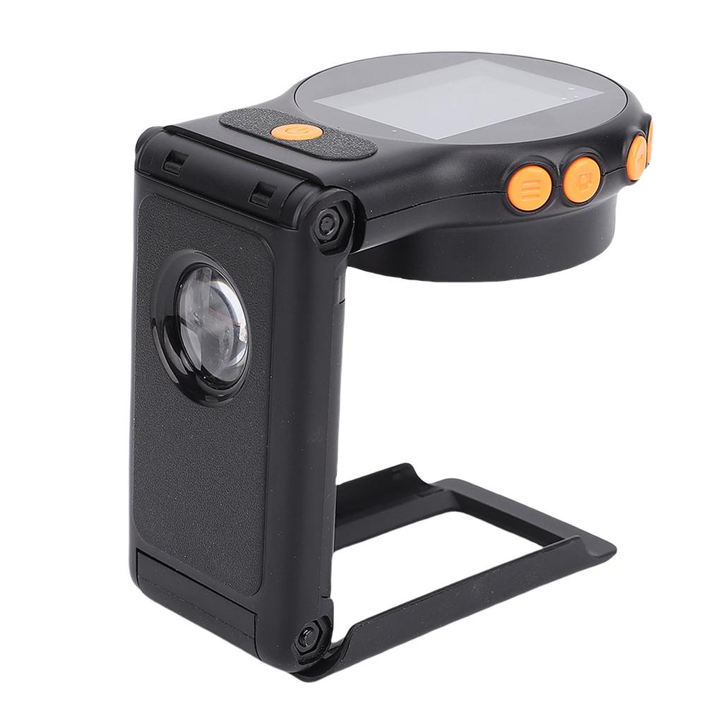 Folding Digital Microscope 2 Inch Screen 1080P 2MP AF Auto Focus 500X Magnification Digital Magnifying Glass with 8 LED