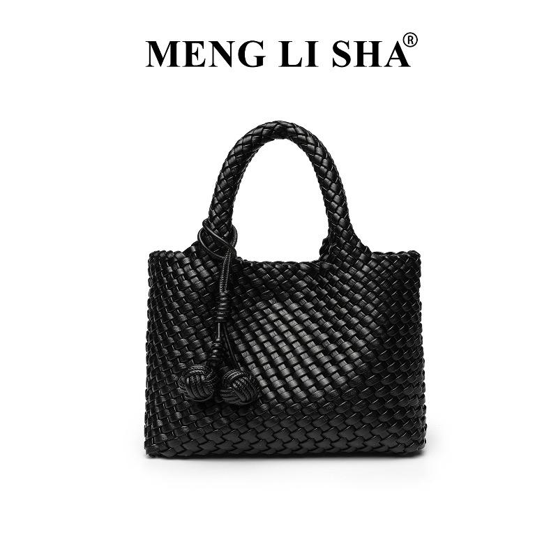 

2 New hand-woven large-capacity mother and child bags, women s commuter fashion trend, shoulder crossbody handbag чёрный