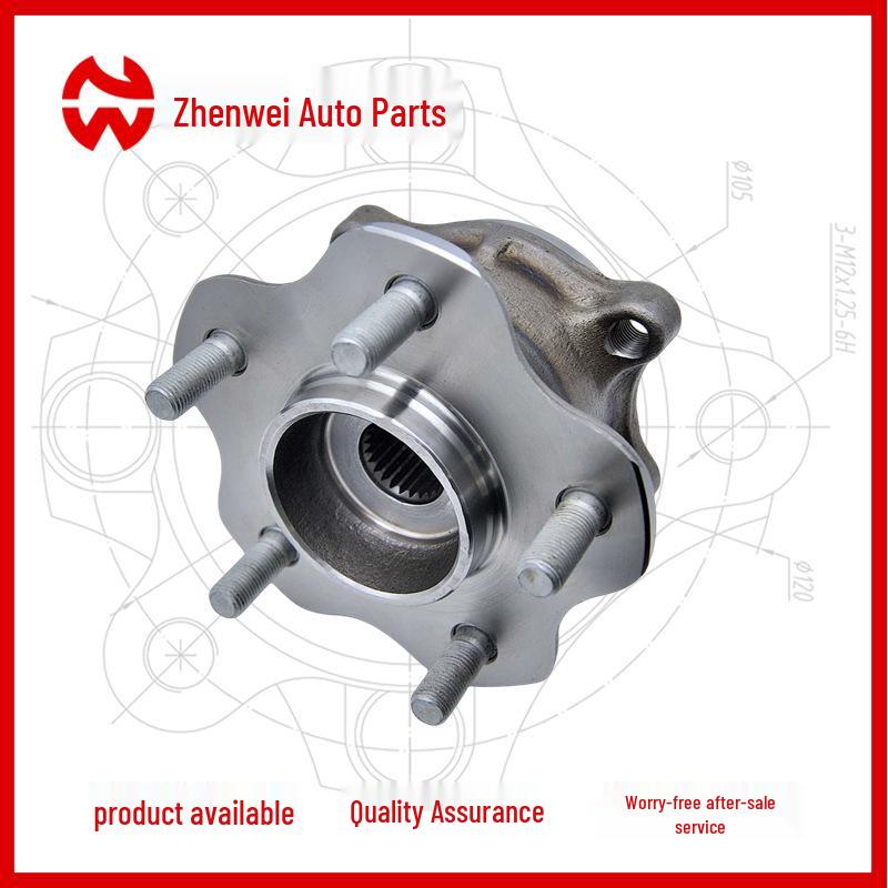 43202-JG200 Hub Unit Rear Wheel Bearing for Nissan Qashqai 4WD