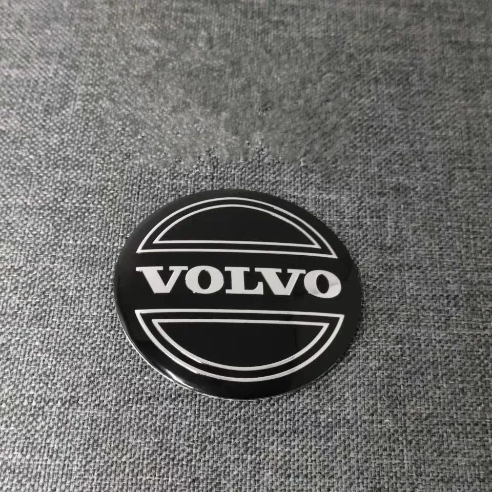 4 stuks 56mm/60mm/65mm Auto Wielnaafkap Stickers Accessoires Voor Volvo R design xc60 v60 s60 v40 v50 s40 s80 c30 xc40 xc70