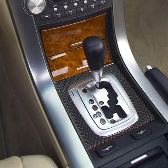 Carbon Fiber Interior Automatic Gear Shift Frame Cover Trim For Acura TL