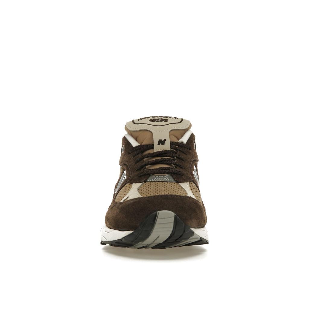 New Balance 991 Made In England Finale Pack - Delicioso Men Sneakers Brown Silver-Mink Oyster-Grey M991BGC