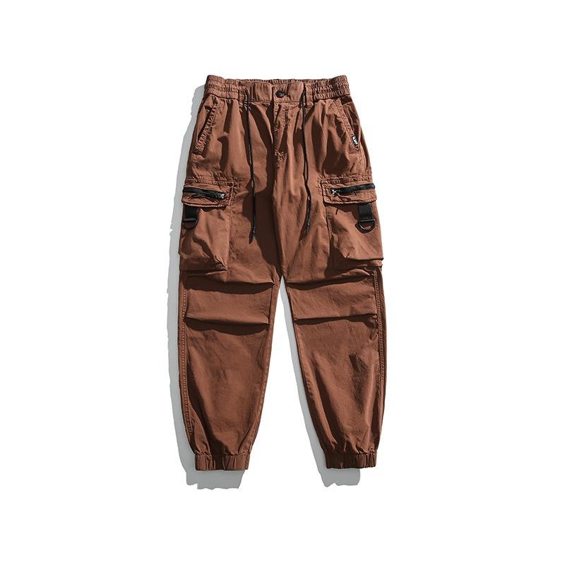 

Summer new charging mountaineering men s retro industrial style loose casual trousers sports outdoor 38 кирпич красный