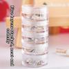 Five-Tier Mini Travel Jewelry Box For Women, Transparent Pill Organizer, Earring Storage Box For Girls;