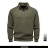 AIOPESIN Markası Erkek Kışlık Termal Kazak Pamuk Fermuarlı Slim Fit Termal İç Kat Üst Lüks Softshell Kazak