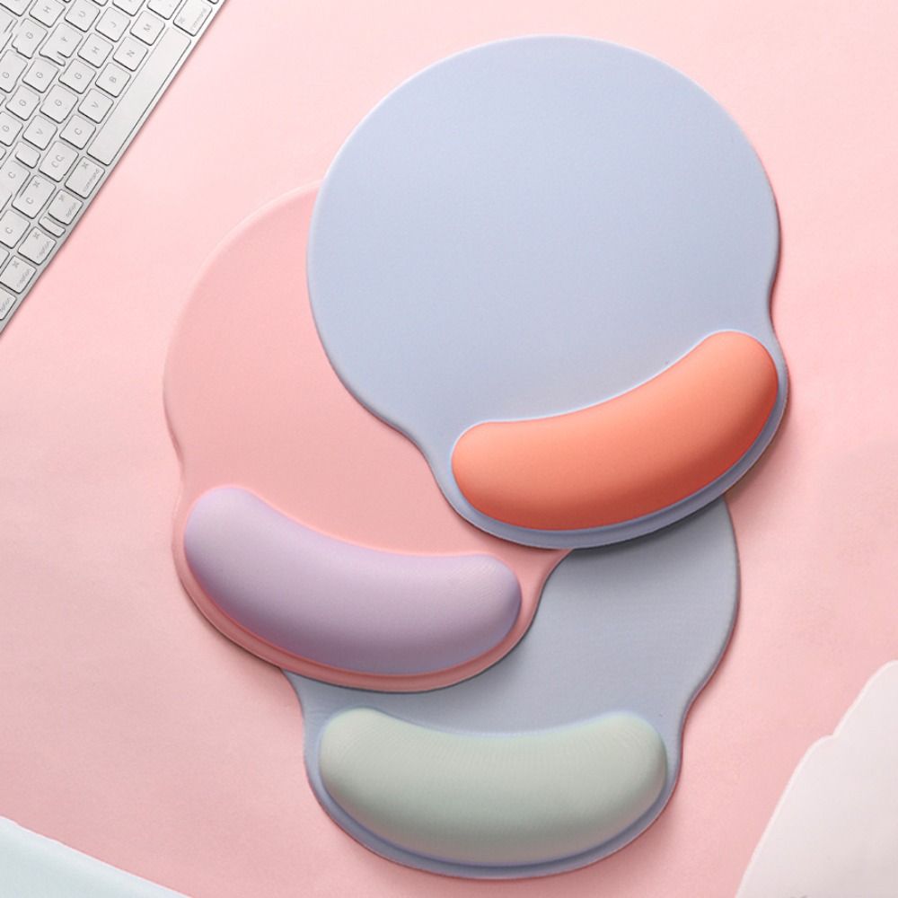Rubber Base Wrist Support Pad Non-Slip Mouse Wrist Rest Convenient Wrist Rest Mouse Pad  Student