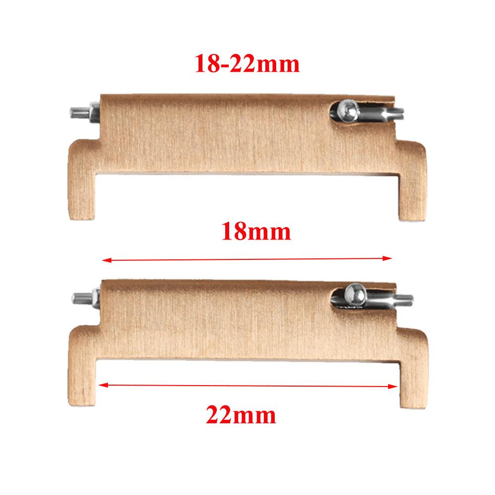 Uhrenarmband-Adapter 2 Stück Schnellverschluss 20 mm auf 18 mm 20 mm auf 22 mm 22 mm auf 20 mm Stifte Verbinder Armband Federstege Zubehör