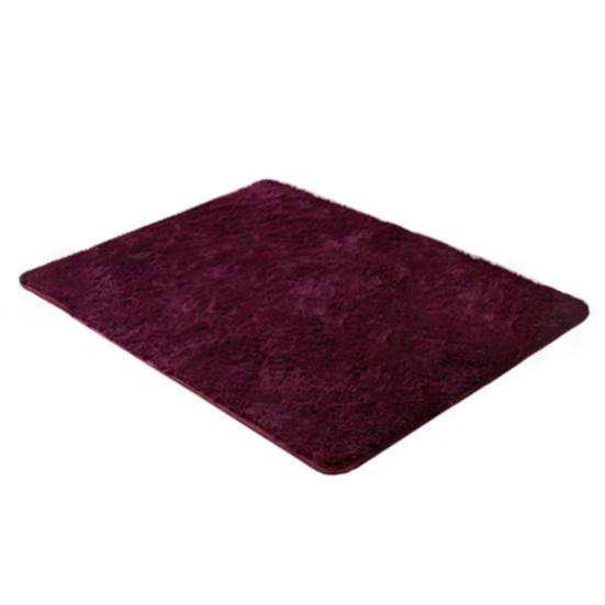 Moderní měkký protiskluzový koberec Candy Color Flokati Shaggy Rug Living Bedroom Floor Mat