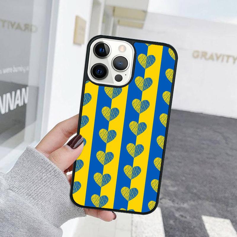 Ukraine Style Ukraine Flag Pattern Phone Case Cover For iPhone 17 Air 15 16 11 13 14 Pro Max 12 Plus Max Fundas