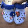 New  Zootopia 2 Hole Sandals Nick Wilde Judy Kawaii Home Beach Slippers Adult Couple Shoes Summer Slippers.