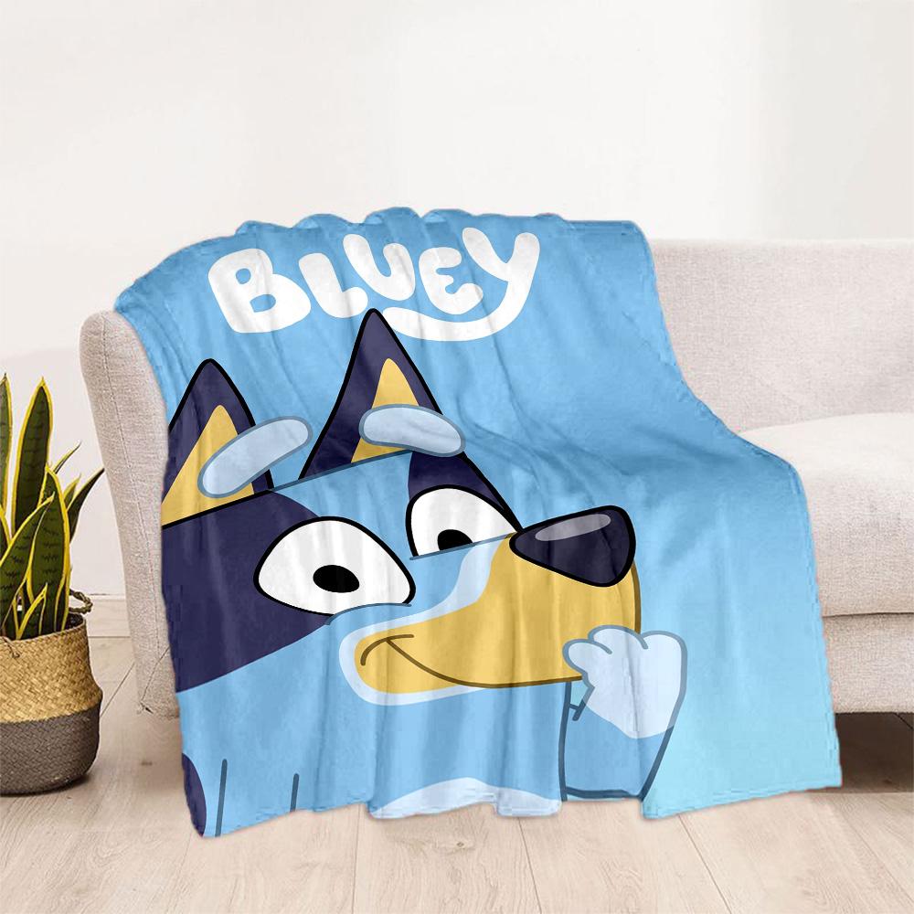 Bluey Bingo Adventure Blanket Ultra-Soft Suitable for Seaside Couch Livingroom for All Occasions Modern Ideal Gift for Friends Family Couples Picnic