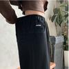DIMANAF 2024 Autumn Women Jeans Pants Belt High Waist Elastic Buttons Basic Trousers Long Pants