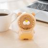 USB Rechargeable Handheld Fan with Lanyard - Cute Portable Pocket Fan
