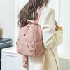 Unifarbener wasserabweisender Rucksack Multifunktionale Brusttasche Umhängetasche