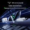 Llano 65W GaN Multi-Port Desktop Charger with Retractable Type-C Cable
