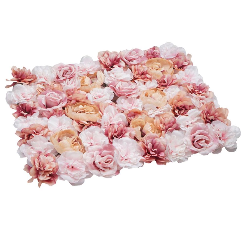 Artificial Silk ing Flowers Garland Home Outdoor Wedding Wall Decoration