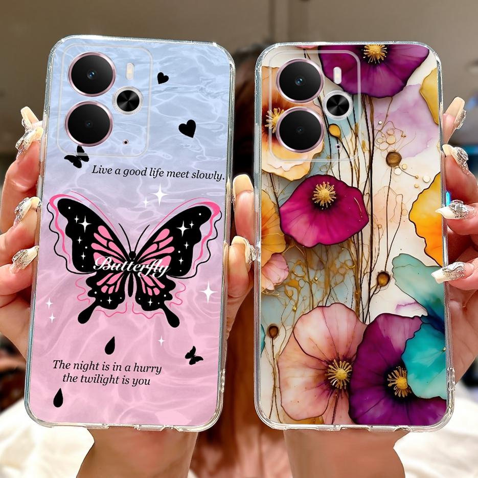 For Realme 14 5G Case RMX5075 Cool Dragon White Lion Painted Cover Soft Slim Phone Case For Realme 14T Realme14 T 5G Fundas Bags