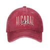 Gewaschene Baseballkappe Carlos Alcaraz Sommer Trucker-Mütze Für Unisex Damen Passend Retro Laufen Hippie Sonne Baseballkappen
