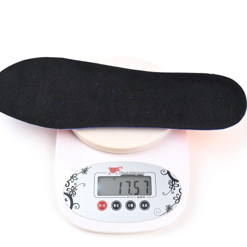 Men's EVA Shock-Absorbing Insole with Breathable Fabric for Autumn/Winter Comfort in Military Training & Sports.