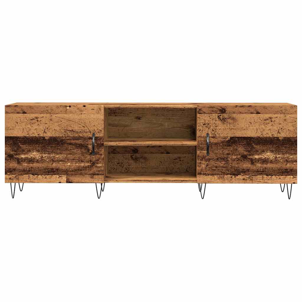 Vidaxl Szafka Tv, Stare Drewno, 150X30X50 Cm, Materiał Drewnopochodny