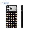 Heart-Shaped KT Cat Mirror Case for iPhone 15/16/17 Pro Max