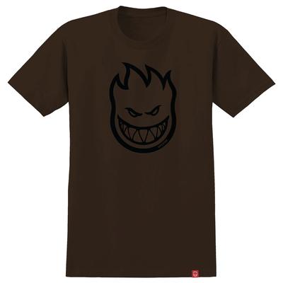 Spitfire Wheels Shirt Bighead Dark Chocolate/Black