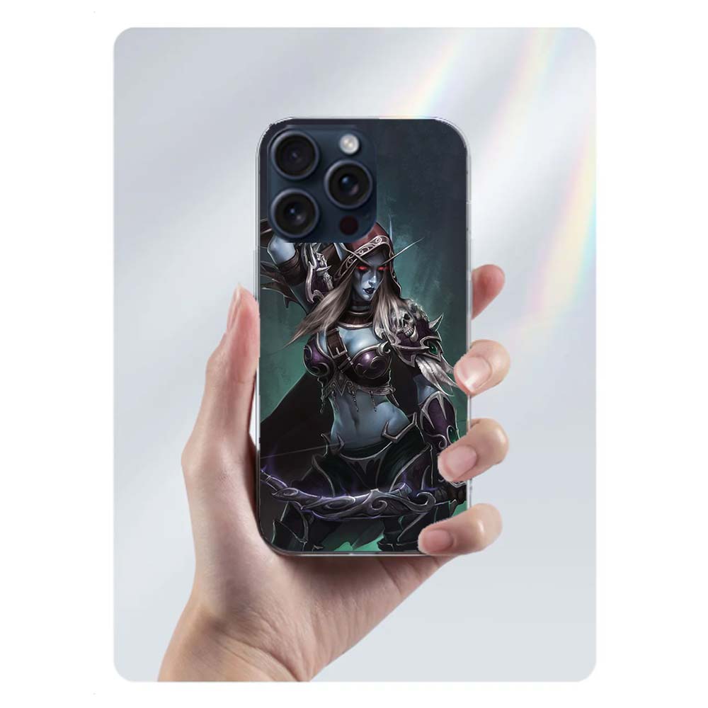 W-World Of W-Warcraft Elf Clear Phone Case For Iphone 17 Air 16 Pro Max 15 Pro 14 Plus 17E 16E 11 13 12 Mini Cover Cases Fundas