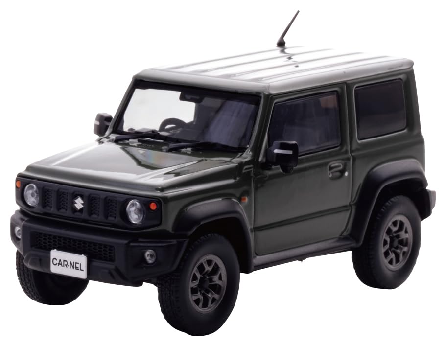 Hiko Seven CARNEL 1/43 Scale Suzuki Jimny Sierra JC (JB74W) 2018 Jungle Green Finished Product CN431818
