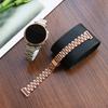 18mm 20 22mm Slim Stainless Steel Band for Huawei Watch GT5 Pro 42mm 46mm Women Bracelet for Samsung Galaxy 7 6 5 40/44mm Strap