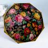 Floral Elegance In Pink Roses 8-Frame for Travel, Camping, Casual Lightweight Portable Umbrella, Essential for Every Family Holidays Birthday Gift
