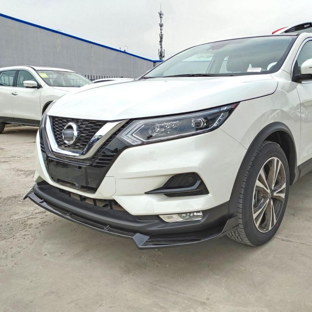 Nissan Qashqai 19-20 Front Splitter Kit: Wear-Resistant, Modified Side Skirts & Front Lip