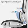 Ergonomic Office Chair, Mesh Office Chair with High Backrest, Swivel Desk Chair with Adjustable Lumbar Support, Home Computer Gaming Chair