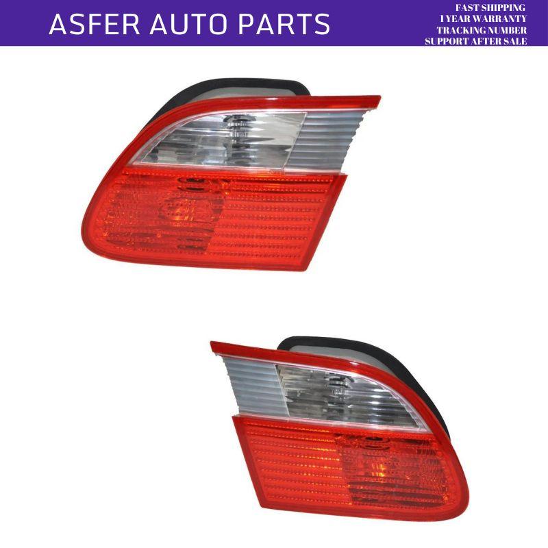 Bakljus Inre Vänster Höger 2-delars Set (Med glödlampa) För Fiat Albea 2005 Efter OEM 51737724 51737723