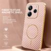 For Xiaomi Redmi Note 14 4G (163.25mm) Phone Case Carbon Fiber Textured Electroplated TPU Back Cover