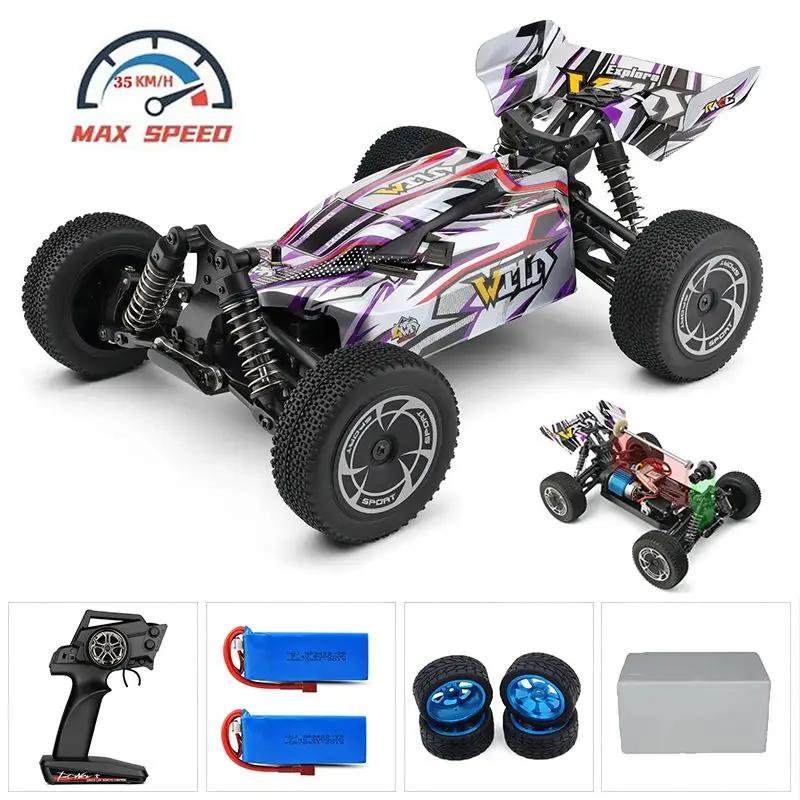 WLtoys 144010 75KM/H 2.4G RC Car Brushless 4WD Electric High Speed Off-Road Remote Control Drift Toys for Children Racing