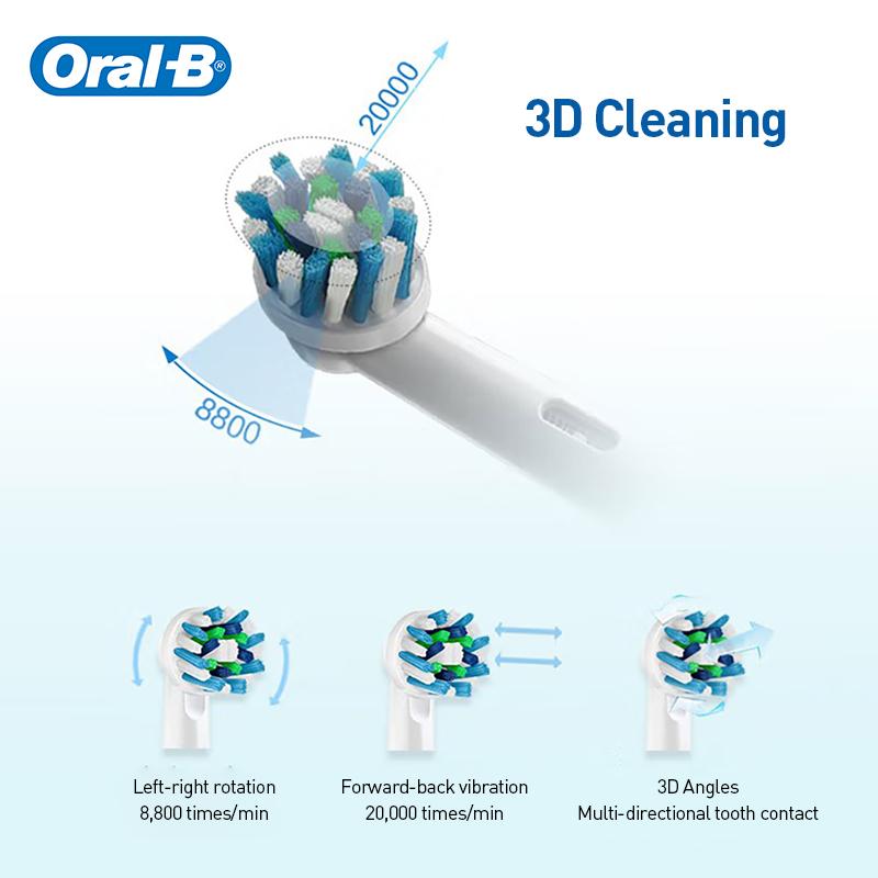 Oral B D16523 Electric Toothbrush Oral Hygiene Dental Care Electric Rechargeable Tooth Brush