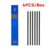 6 Boxes 0.3/0.5/0.7/0.9/1.3/2.0/3.0mm Mechanical Pencil Lead Mechanical Pencil Refill  Students