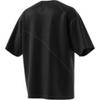 Adidas Originals Logo Print Crew Neck Casual T-Shirt Men Tops Black HG1438
