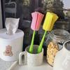 Tulip Stand Stick Tumbler Cup Cleaning Brush Scrubber (2 Colors)