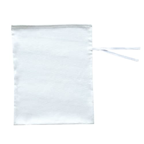 Ashes bag, bone container, bones, bleached cloth, bone bag, burial bag, bleached cloth, 100% cotton, plain (1)