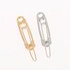 2Pcs Punk Personalized Punk Minimalist Girl Hairpin Hair Accessories Snap-On Side Clips Bangs Clips