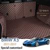 The Trunk Cargo Leather Liner Car Boot Liner Cargo Compartment Floor Carpet Mud  For BMW X3 F25 2011-2017